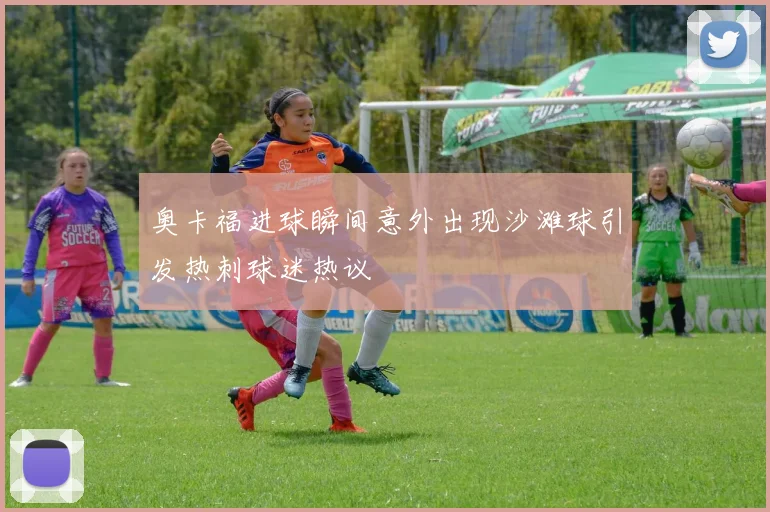 奥卡福进球瞬间意外出现沙滩球引发热刺球迷热议